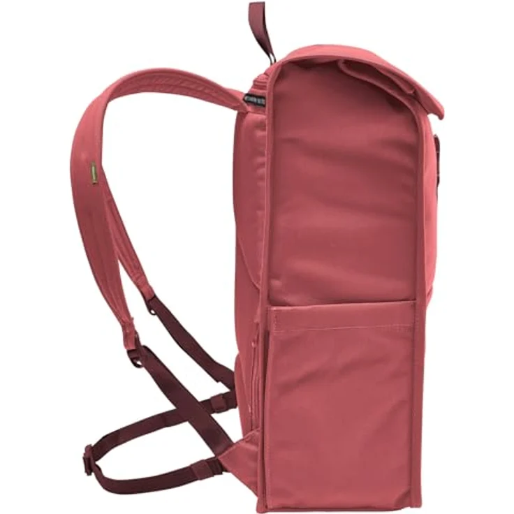 VAUDE Coreway Rolltop 20 Umhängetasche, 15,6 Zoll Laptopfach, gepolsterte Schulterriemen, Brick – Bild 3