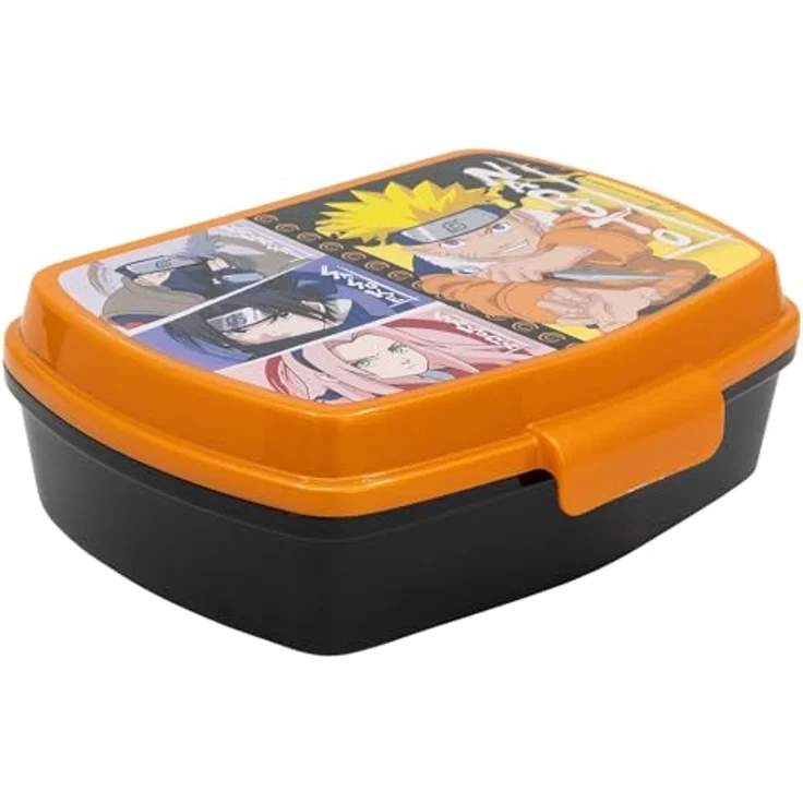 Stor Lunchbox Naruto, Kinder Brotdose aus widerstandsfähigem Material, ideal für Schule und Ausflüge – Bild 2