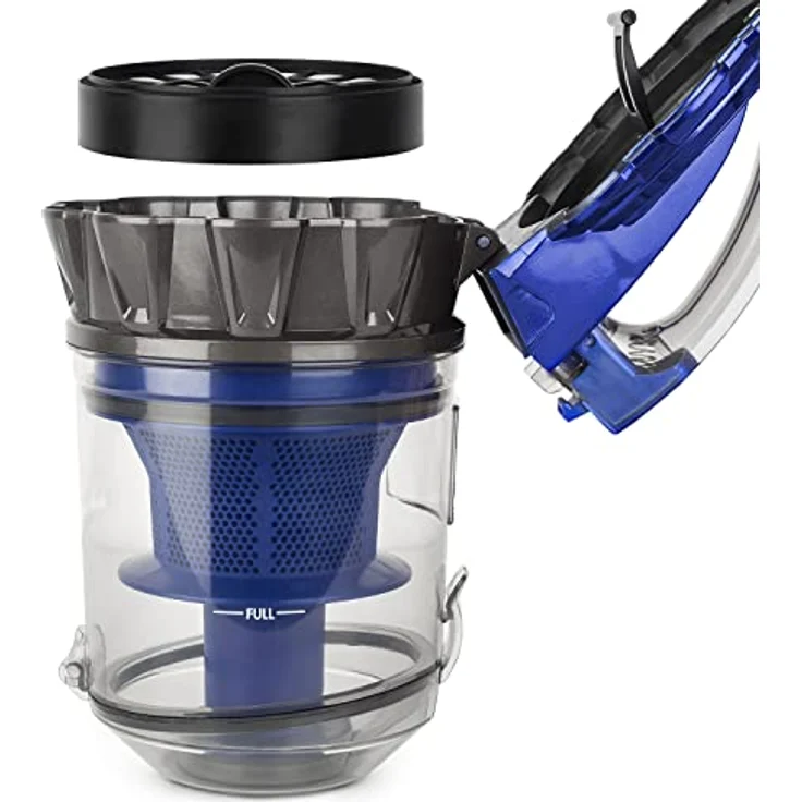 Winkel WS14 Bodenstaubsauger, 900 Watt, beutellos, HEPA-Filter, blau – Bild 5