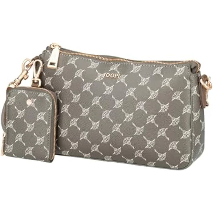 Joop! Cortina 1.0 Jasmina Umhängetasche, 24 cm, braun, 100% Polyurethan – Bild 4