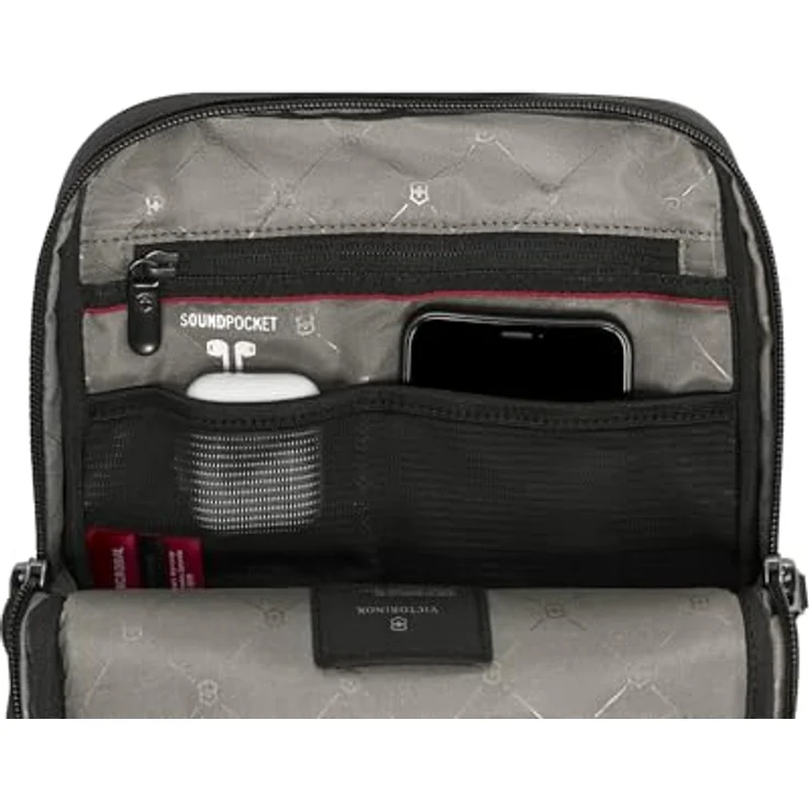 Victorinox Architecture Urban2, Handtasche Crossbody Bag mit 360-Grad-Schutz für 10" Tablet, antimikrobielles SILVADUR™-Futter, schwarz – Bild 5