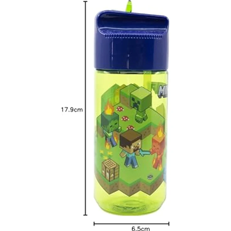 Tinisu Minecraft Trinkflasche, 430 ml, BPA-frei – Bild 4