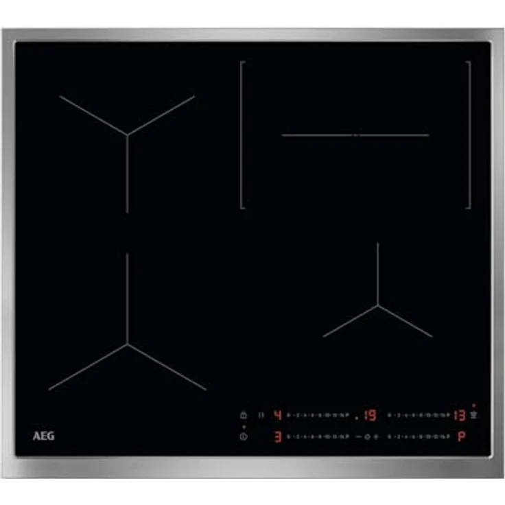 AEG OIO64C00XB Induktionskochfeld autark, 60 cm Breite, PowerBoost, Kindersicherung, Verriegelungsfunktion - Schwarz – Bild 1
