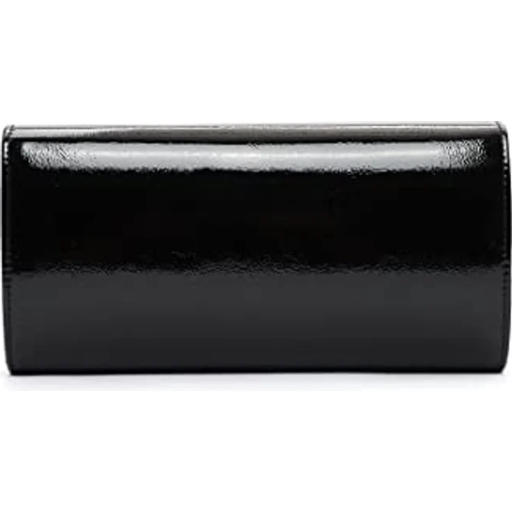 Tamaris Clutch Amalia, geräumige Umhängetasche mit Magnetverschluss, 26 cm, Black-Lack – Bild 4