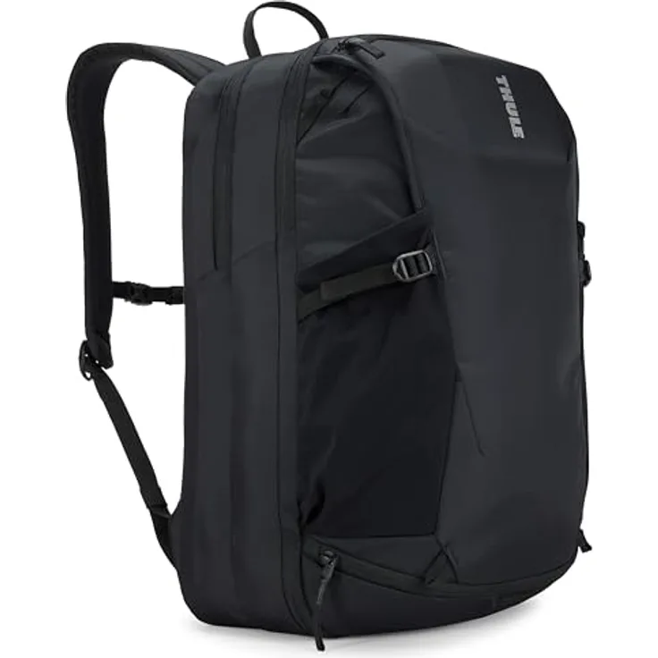 Thule EnRoute Rucksack, 49,5 cm mit Laptopfach, schwarz, 100% Nylon
