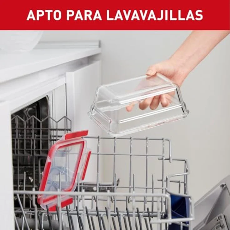 Tefal Aufbewahrungsbox N1041210, MSEAL GLASS NEW RE 3,0 L TEF1, auslaufsicher, 100% Ofenfest, Borosilikatglas, Deutschland, 30 Jahre Garantie – Bild 3