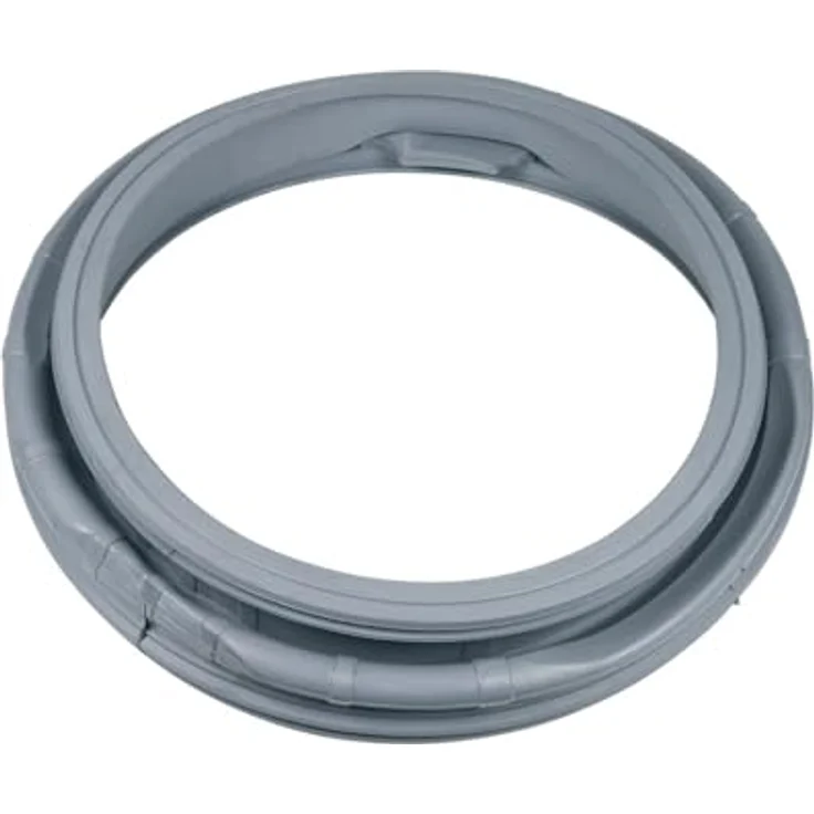 LUTH Premium Profi Parts Türmanschette Türdichtung, grau, kompatibel mit Samsung DC64-02750A DC64-02888A, 410mm x 410mm x 68mm, 3 Wasserausläufe – Bild 1
