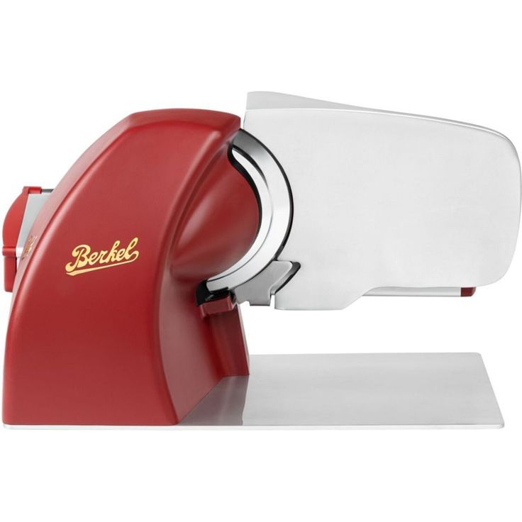 Berkel Aufschnittmaschine Home Line 200 Plus in rot - Küchenschneidemaschine mit 19,5 cm Klingendurchmesser – Bild 2