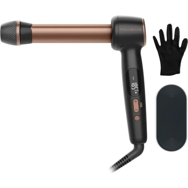 Rowenta Twist Curl Lockenstab, 3-in-1 mit verstellbarem Schaft (27/32/38 mm) und 4 Temperatureinstellungen (150-210 °C) – Bild 3