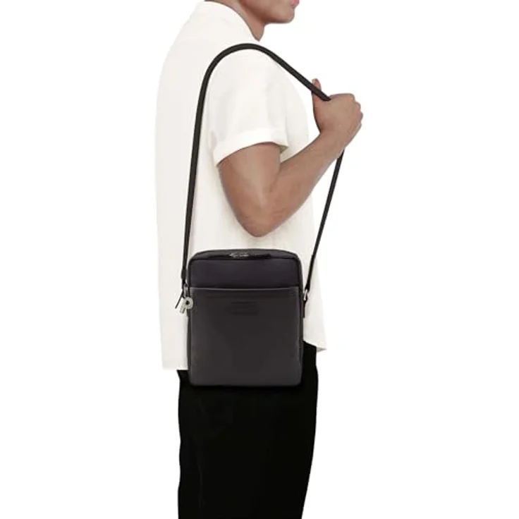 Picard S'Pore Umhängetasche, 22 cm, schwarz, 100% Nylon, praktische Größe 22 x 8 x 25 cm – Bild 7
