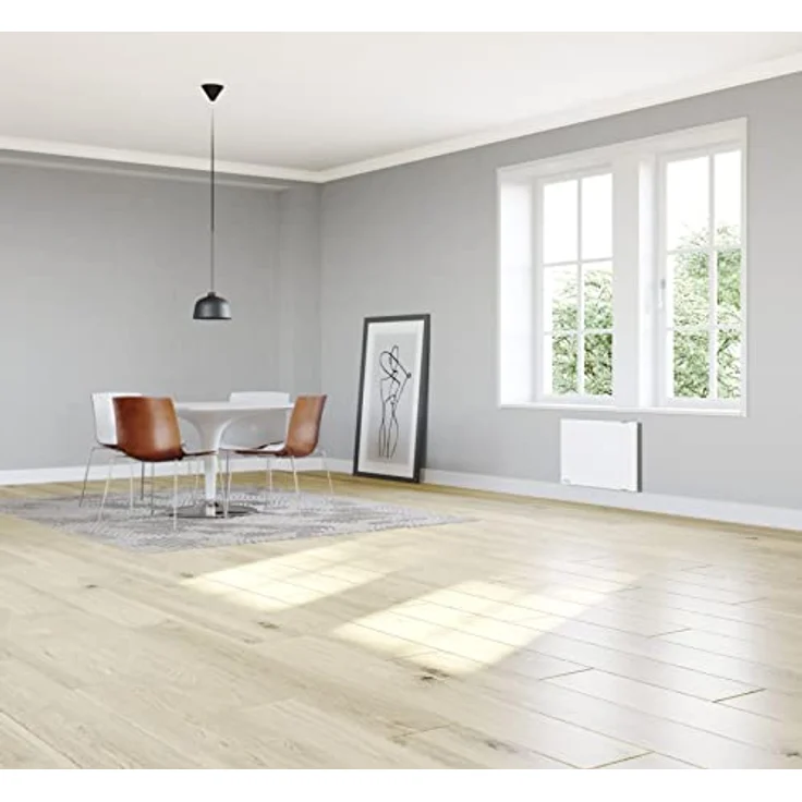 STIEBEL ELTRON elektronisch geregelter Duo-Wandkonvektor CND 75, 0,75 kW, für ca. 7,5 m², LC-Disyplay, 2 Heizsysteme, Offene-Fenster-Erkennung, Verbrauchsanzeige, 234813, Konvektor – Bild 3