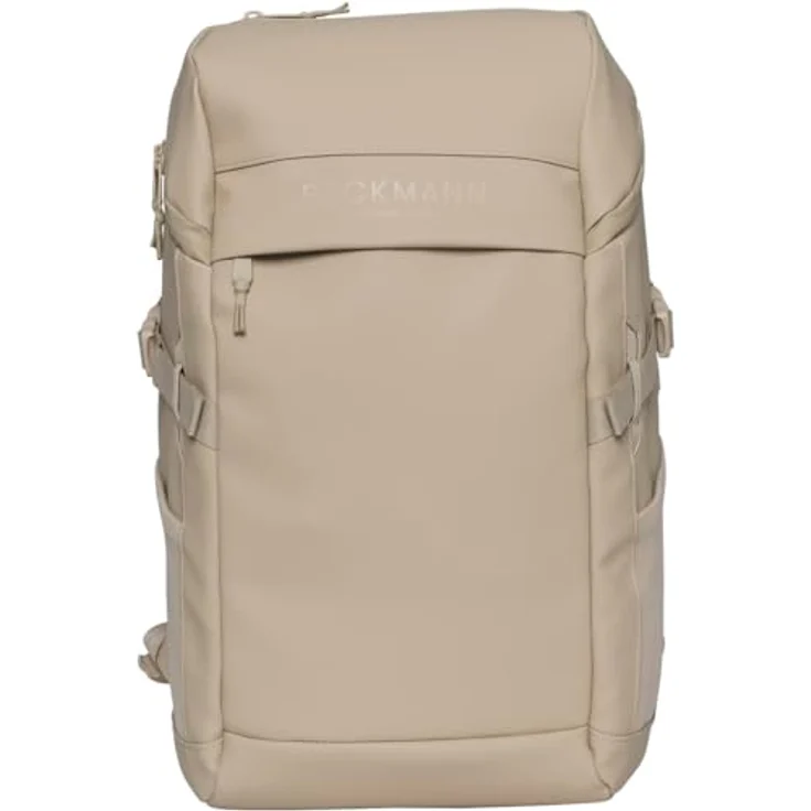 Beckmann Norway Street FLX Freizeitrucksack, ergonomisches Design, 35 Liter erweiterbar, wasserabweisend, für Laptop bis 16 Zoll, schwarz – Bild 1