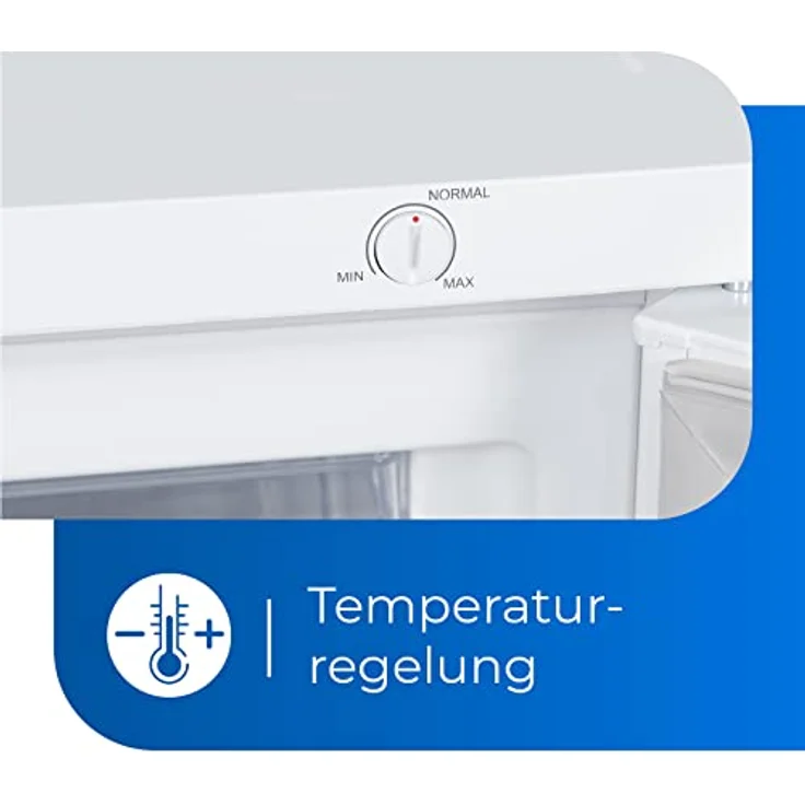 Exquisit GS81-H-010D Gefrierschrank, freistehend, weiß, Breite 56 cm, Energieklasse D – Bild 4