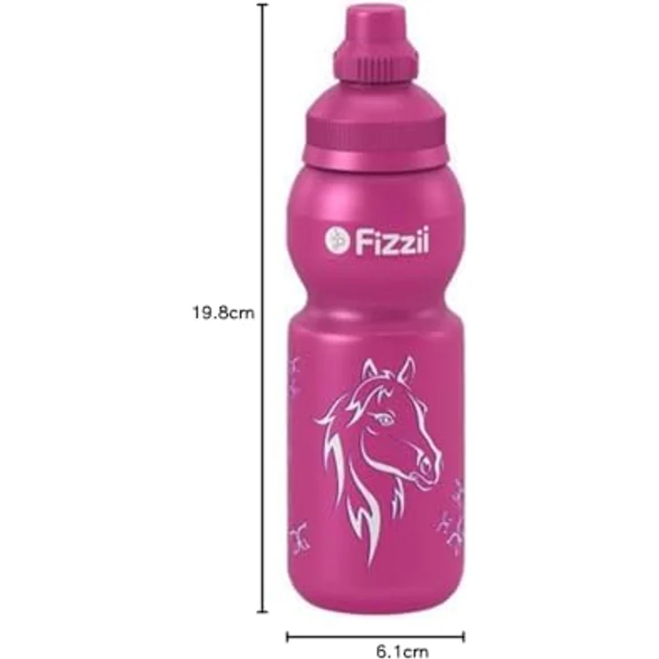 Fizzii Trinkflasche Pferd 330 ml auslaufsicher – Bild 9