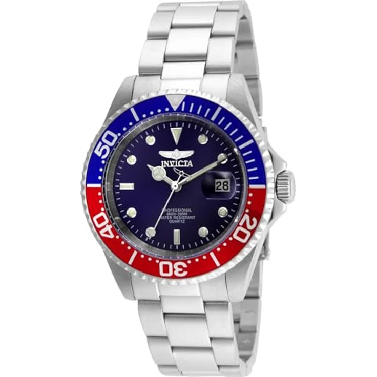 Invicta Pro Diver, Edelstahl Herren Quarzuhrwerk, 40mm, Champagnerfarbe Zifferblatt, 20 bar Wasserdichtigkeit, Limited Edition Mickey Mouse – Bild 1