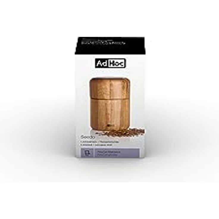 AdHoc SF11 Leinsamen- | Sesammühle Seedo, PolyCut Präsizions-Mahlwerk, Akazienholz – Bild 5