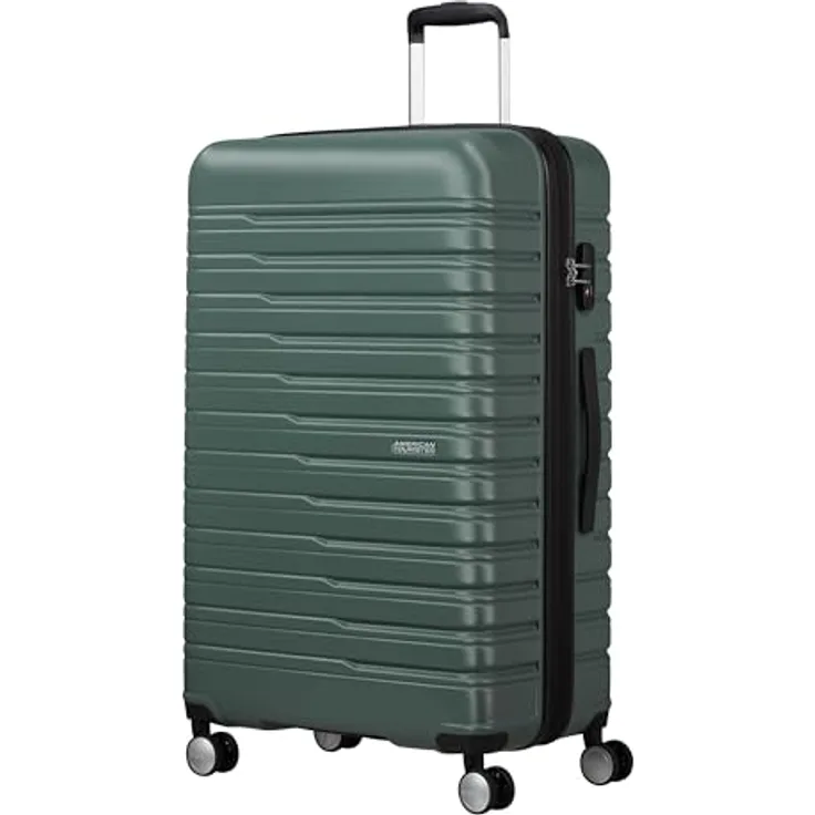 American Tourister Flashline - Spinner L, Koffer, 78 cm, 100/109 L, Grün (Dark Forest)
