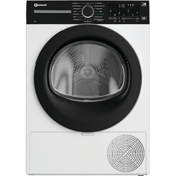 Bauknecht BD 8C WBS Wärmepumpentrockner, EEK A+++, Precision Dry, Inverter Motor, HomeWhiz App, Trommelbeleuchtung – Bild 1