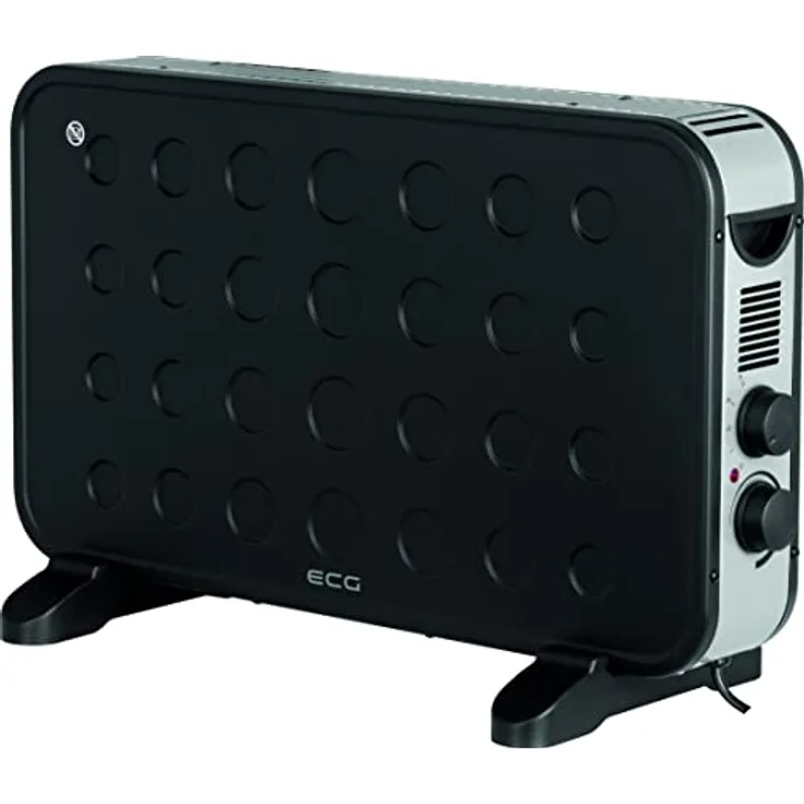 ECG TK 2070 Konvektor Heizgerät, Black