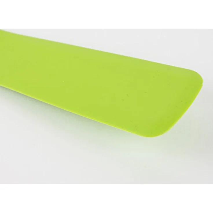 Kochblume Pfannenspatel, Wender aus Vollsilikon, hitzebeständig bis 300 °C, 29 cm, lime – Bild 4