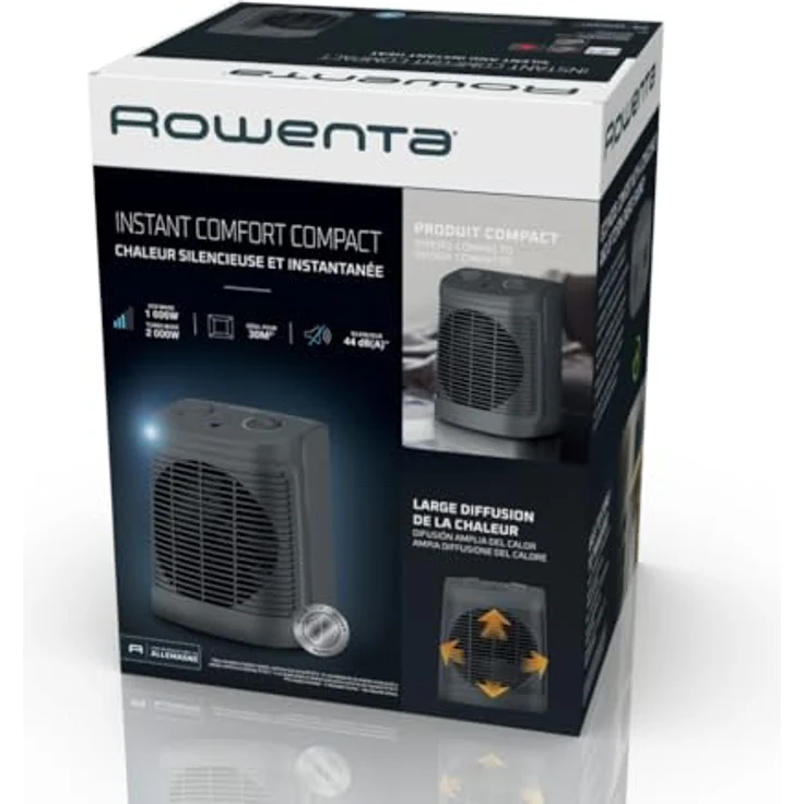 Rowenta SO2321F2, Heizlüfter, Grau – Bild 4