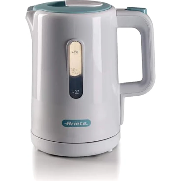 Ariete 2846W Breakfast Wasserkocher 1,7 L weiß, 2.200 Watt - Transparente Wasserstandsanzeige, verdecktes Heizelement – Bild 2