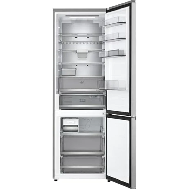 LG GBBW726AMB, Kühl-Gefrierkombination mit 465 l Volumen, Energieeffizienz A, Fresh Zone Fach, Silber – Bild 4