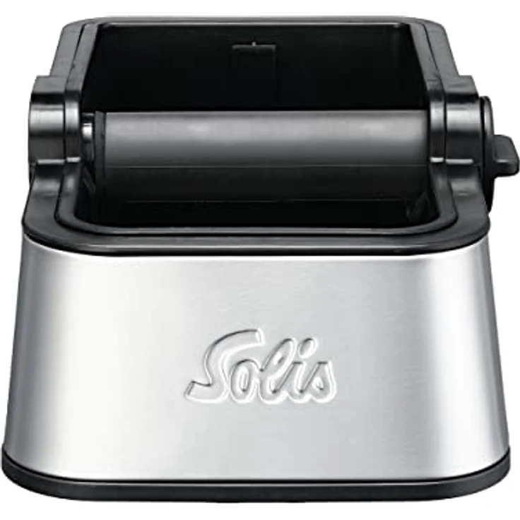 Solis Perfetta Coffee Knock-Box - Abklopfbehälter für Siebträger - Knock Box - Kaffeesatz Abschlagbehälter - Kaffeesatzbehälter - Schwarz – Bild 2
