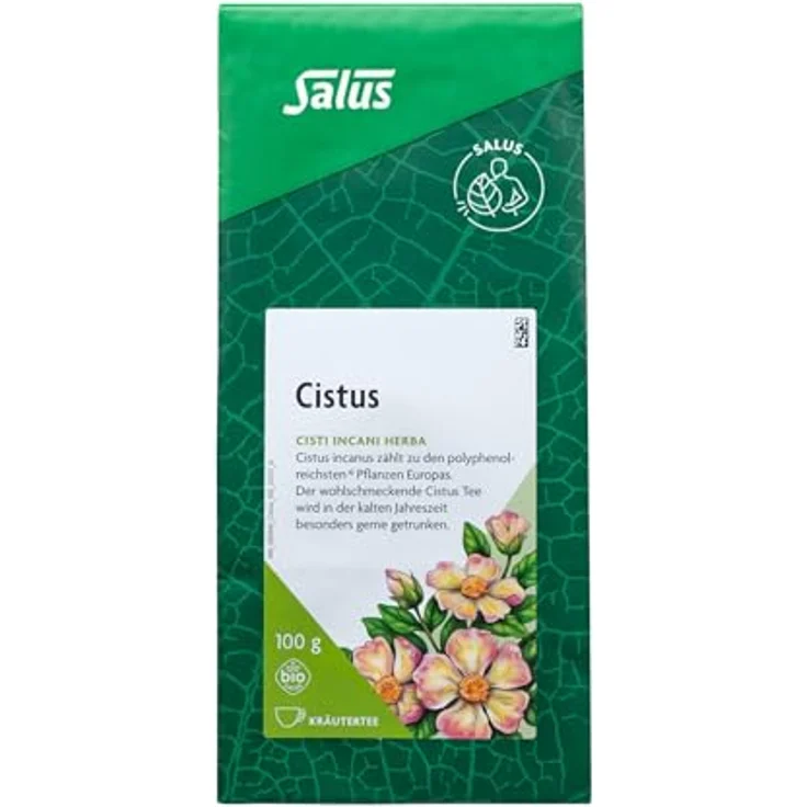 Salus Cistus Kräutertee Bio, 100 g wohlschmeckender Kräuter- und Gewürztee – Bild 2