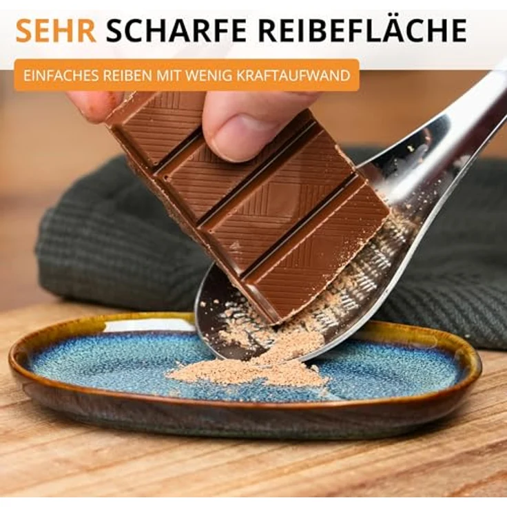 Westmark Löffel- - Ingwerreibe aus rostfreiem Edelstahl, 18,3 x 4,2 cm, 11582260 – Bild 4