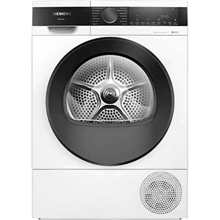 Siemens Wärmepumpentrockner für 8 kg Wäsche, iQ500, A+++, 176 kWh/Jahr, speedPack, autoDry, Outdoor-Programm, Weiß, WQ35G2D00 – Bild 1