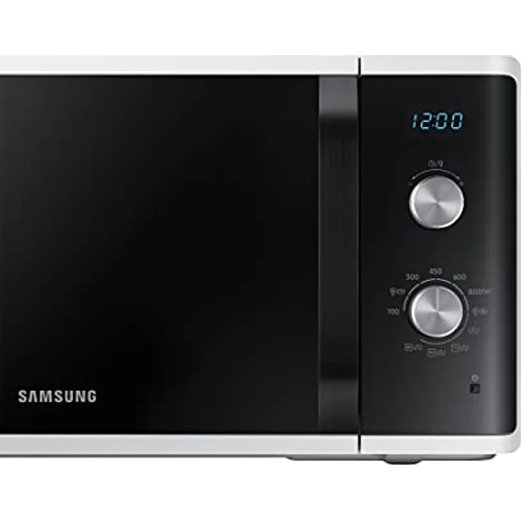Samsung MG23K3614AW/ET Mikrowellenherd, freistehend, Dual Dial MG23K3614AW/ET, Crunch-Kochen, AutoDefrost, Mikrowelle + Grill 800 W + 1100 W, 23 l, 49 l x 27,5 h x 39 cm, weiß – Bild 4
