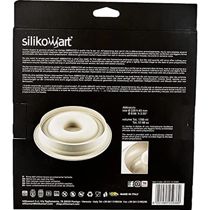 Silikomart 195938 3D-Backform, Anschnittherz – Bild 6