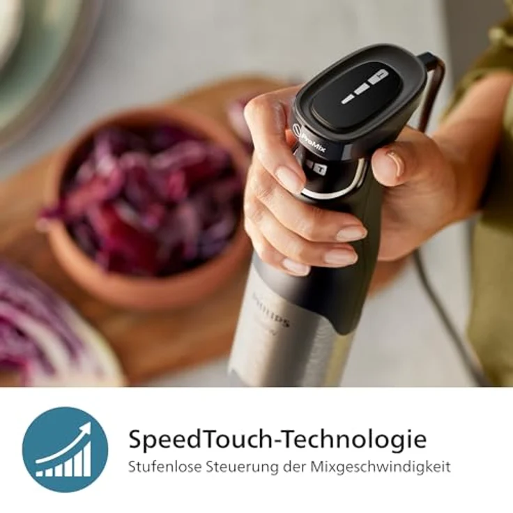 Philips 5000-Serie Stabmixer inkl. Schneebesen, Spiralizer – Bild 5