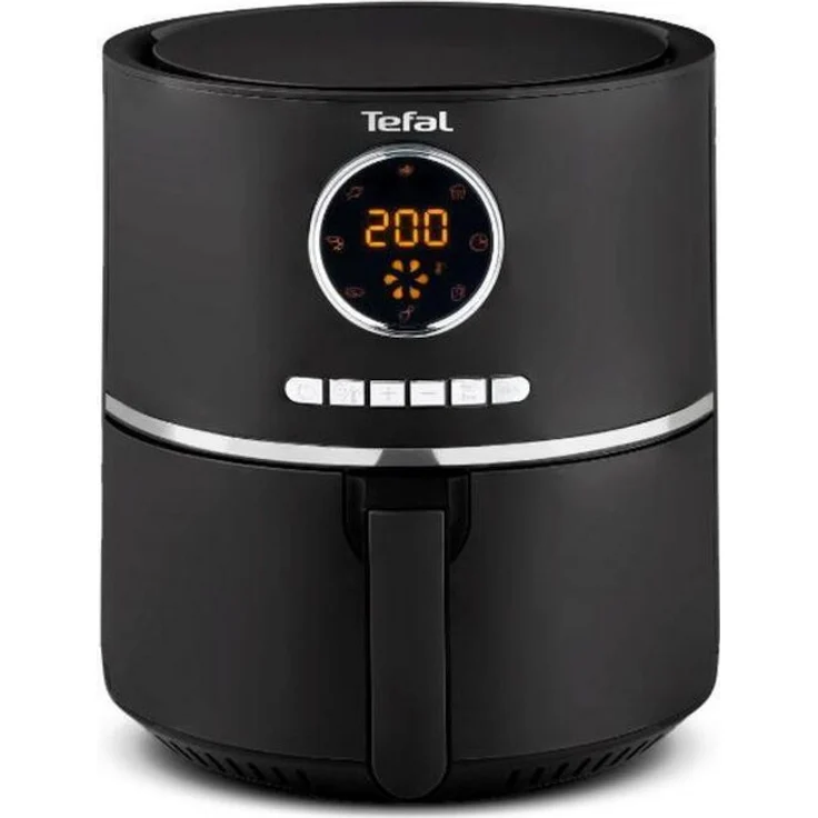 Tefal Heißluftfritteuse EY1118 Ultra Fry Digital Heißluftfritteuse, XL-Kapazität, Gesundes Frittieren ohne Öl, 8 Automatische Programme, Präzise Temperatureinstellung, 1.400 Watt – Bild 1