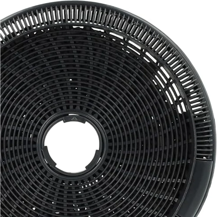 vhbw Aktivkohlefilter kompatibel mit Rosieres 36900595, FCH628, 36900140, FCH520, FCH599, 36900081, 36900013, 36900600, schwarz, zuverlässiger Ersatz-Filter für Dunstabzugshaube – Bild 5