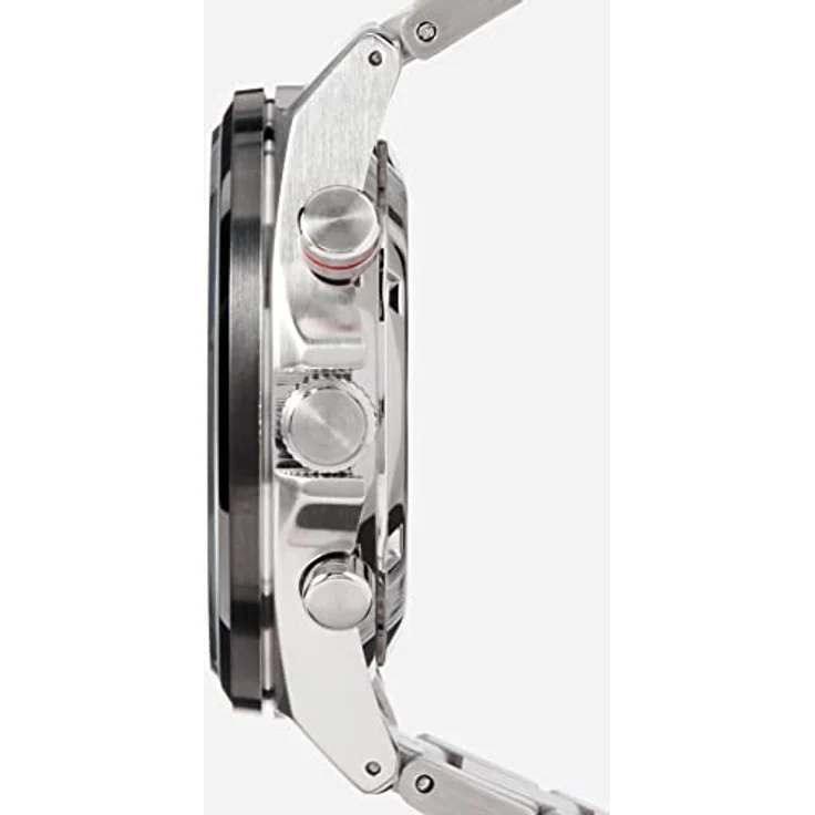 Seiko Herren Chronograph Quarz Armbanduhr aus Edelstahl mit Edelstahl Band - SSB407P1 – Bild 3