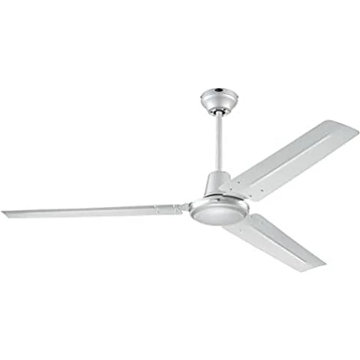 Westinghouse Lighting 142 cm Deckenventilator Industrial 72501 mit drei Flügeln in silberfarbener Ausführung – Bild 2