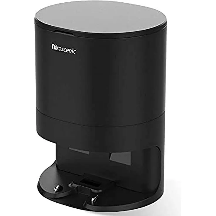 Proscenic automatische Absaugstation für M7 PRO, kompakte Staubentsorgungsstation in Schwarz mit sicherem Saugdruck und minimalen Wartungsanforderungen
