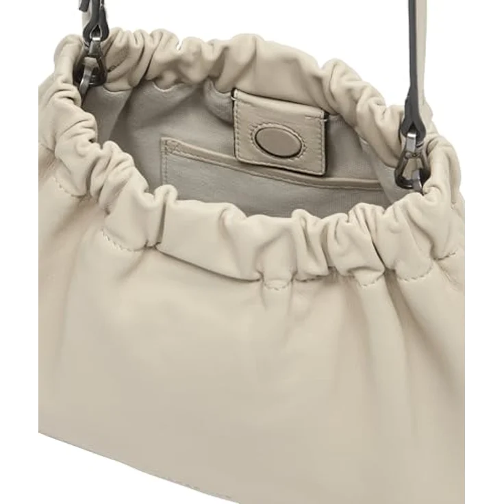 Liebeskind Cloud II Umhängetasche S, 100% Leder, 35 cm x 10 cm x 24 cm, beige – Bild 3