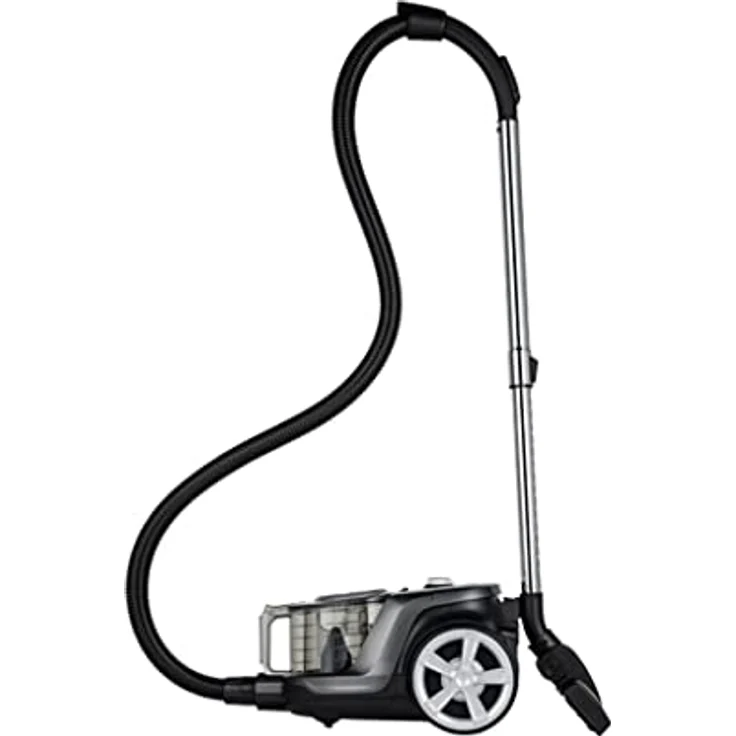 Tesla Electronics AeroStar T700, 900 W, Trommel-Vakuum, Trocken, Beutellos, 3 l, HEPA, Schwarz – Bild 2