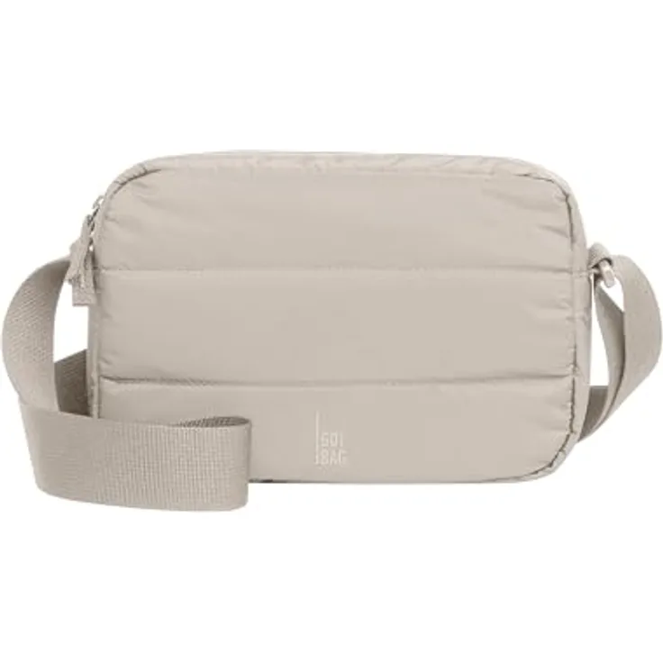 Got Bag Crossbody Umhängetasche 23 cm, beige, 100% Polyester, kompakt und vielseitig