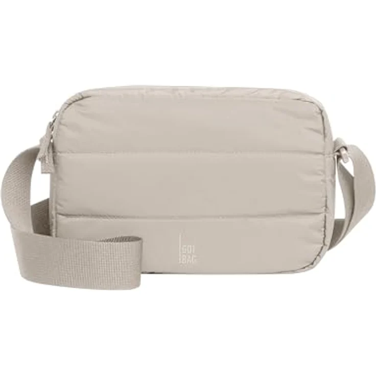 Got Bag Crossbody Umhängetasche 23 cm, beige, 100% Polyester, kompakt und vielseitig – Bild 1