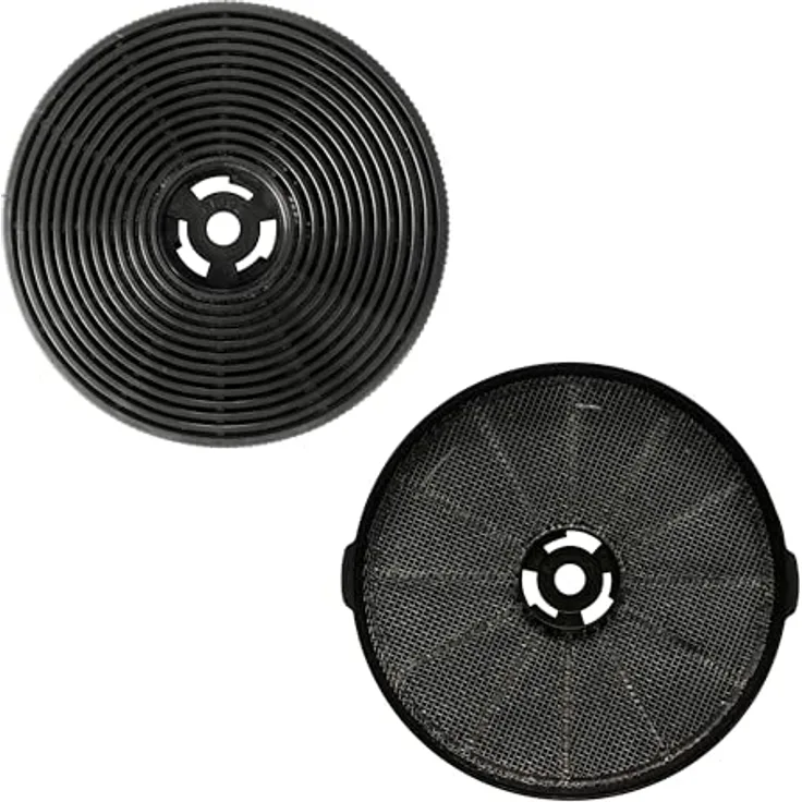 YUNA Kohlefilter KAF15, 2er Set, passend zu Dunstabzugshaube KIM SH60A