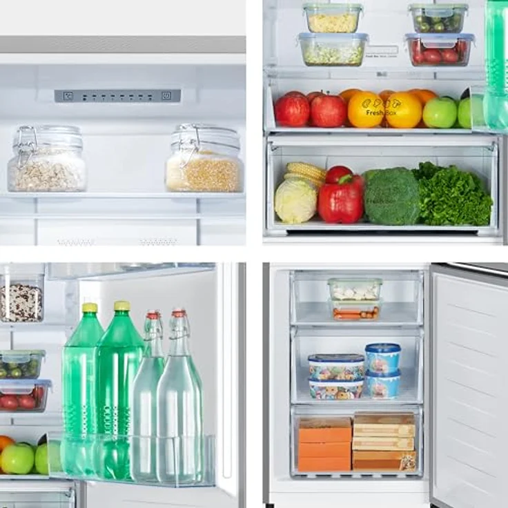 Hisense RB3N300NECA, Kühl-Gefrierkombination mit 304 l, NoFrost, Edelstahl, Energieeffizienz A, 35 dB – Bild 10