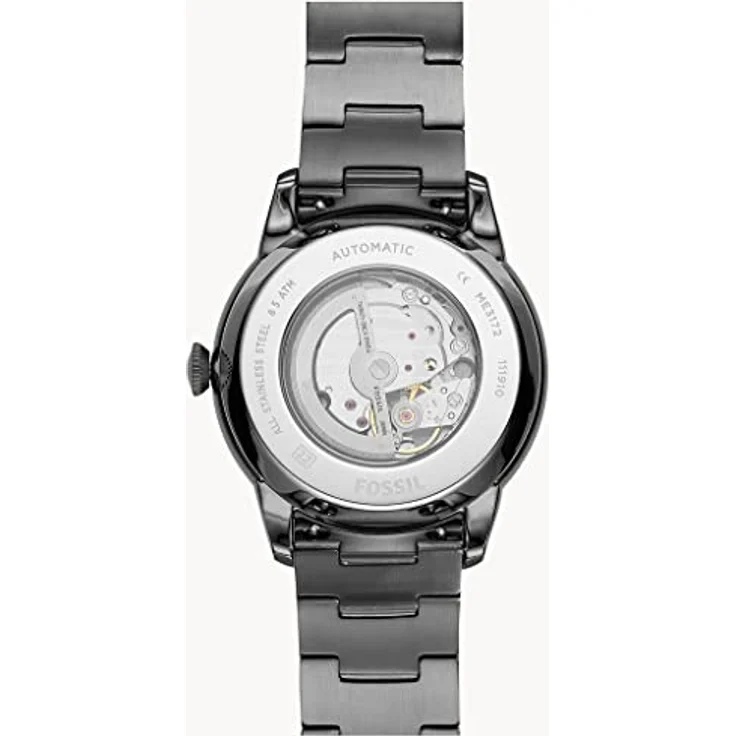 Fossil Herrenuhr Townsman Auto, Automatikwerk, 44mm SmokeEdelstahlgehäuse mit Edelstahlarmband, ME3172 – Bild 5