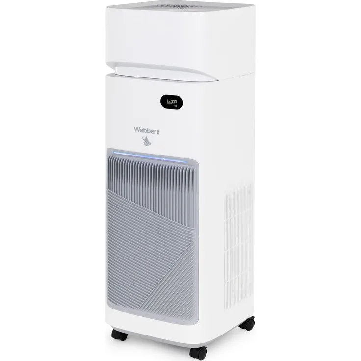 WEBBER Luftreiniger AP9650 CODY PRO, WiFi HEPA 13 mit UV Ionisator und Luftbefeuchter