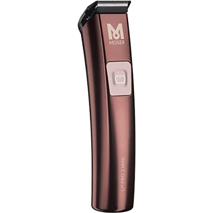 Moser ProfiLine Li+Pro 2 Mini Bordeaux Dunkel-Metallic Haarschneider Netz- und Akkubetrieb – Bild 2