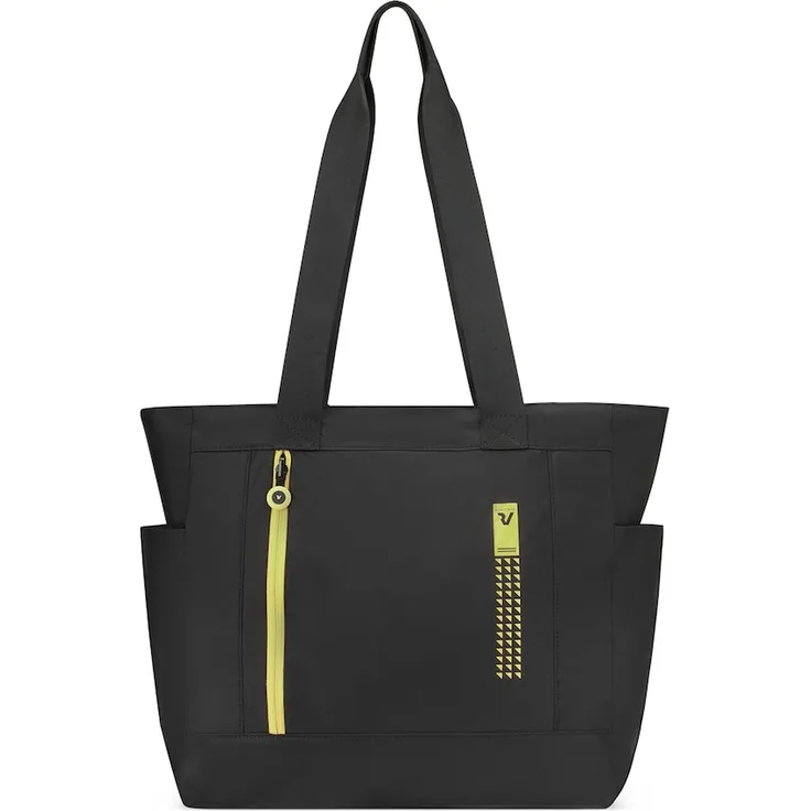 Roncato Compact Neon Shopper Tasche, faltbar, aus Nylon, 37 cm, nude