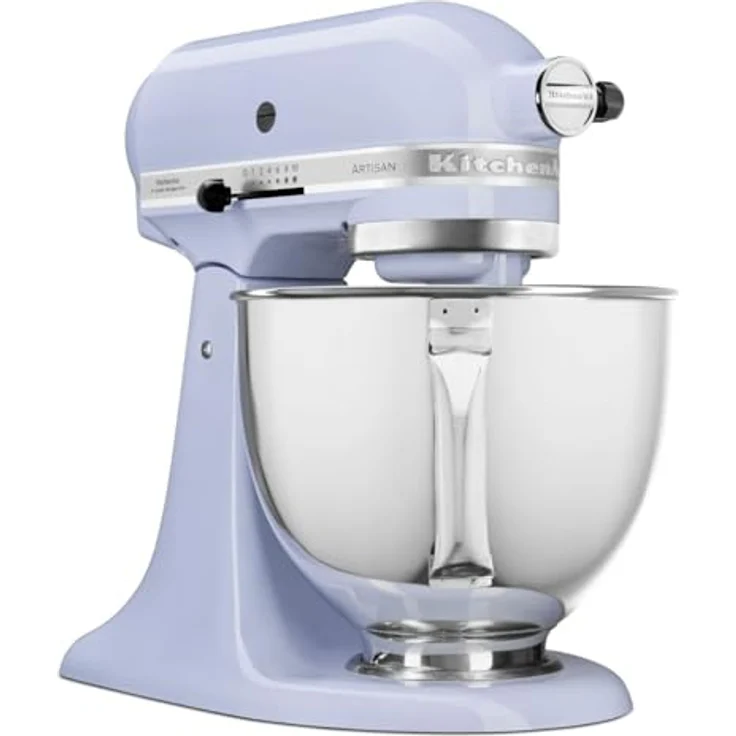 KitchenAid 5KSM125ELR, Küchenmaschine Artisan mit neigbarem Kopf, Weiss – Bild 4